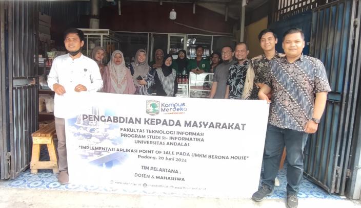 Dosen dan Mahasiswa PRODI S1 Informatika Melaksanakan Pengabdian Masyarakat